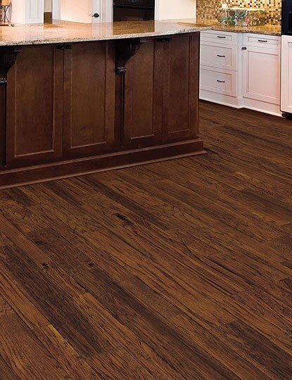 Hickory Chestnut mixed width Engineered DH354P